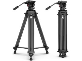 Ulanzi MT-81 Heavy-Duty Video Tripod with Fluid Head